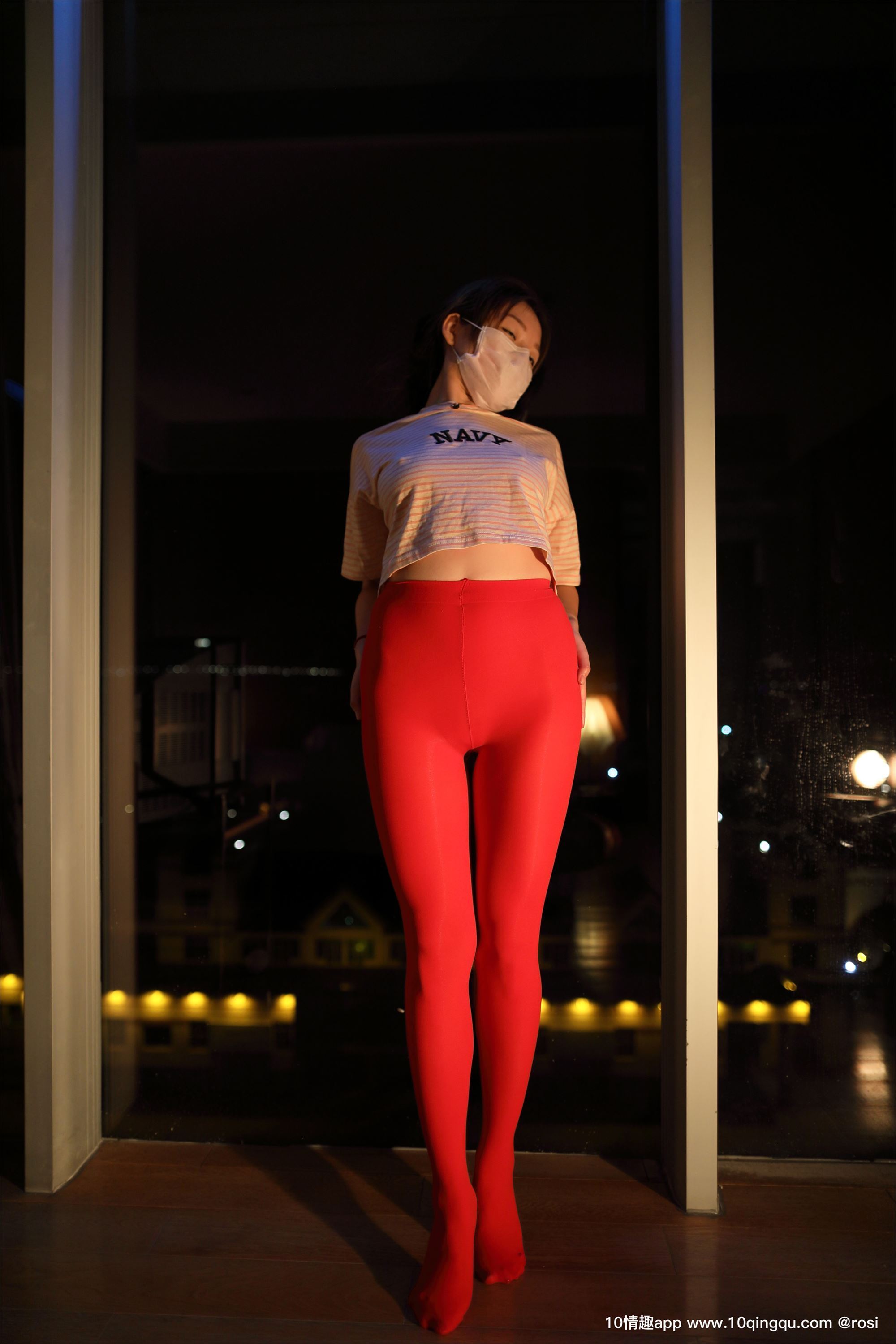 [ROSI写真]口罩系列 2019.04.14 NO.1036